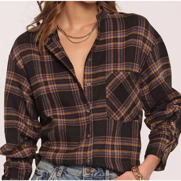 NEW HEARTLOOM pomona shirt in black - Picture 1 of 3